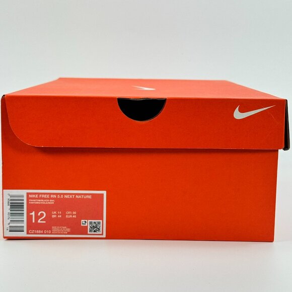 Nike Free RN 5.0 NN \'Phantom Black Sail\' CZ1884-010 Multi Size main image 4